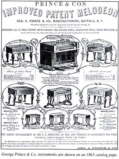 Pince & Co's Improved Patent Melodeon Pince & Co's Improved Patent Melodeon